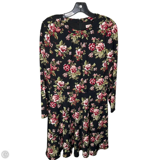 Dress Casual Short By Brooks Brothers In Floral Print, Size: M