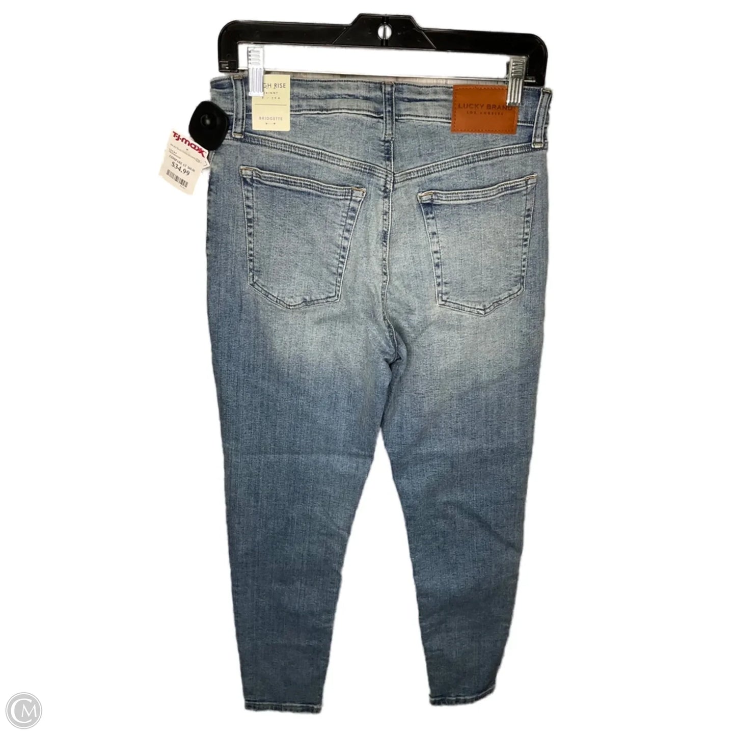 Jeans Skinny By Lucky Brand In Blue Denim, Size: 8