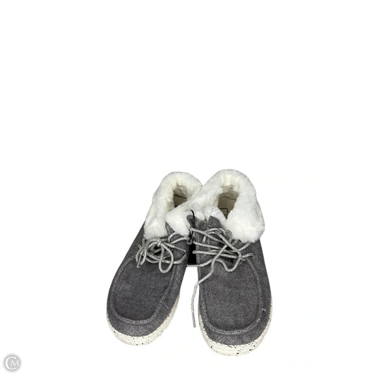 Shoes Sneakers By Hey Dude In Grey, Size: 8