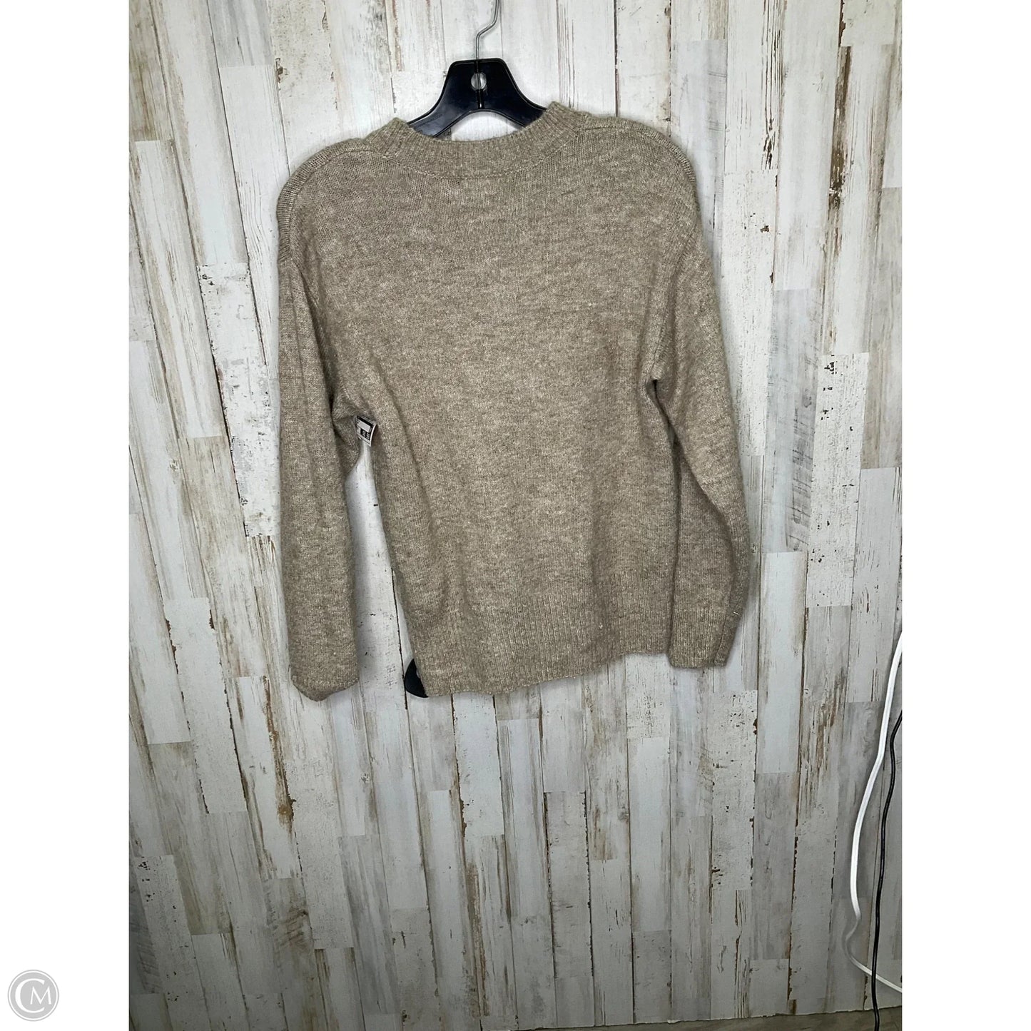 Top Long Sleeve By H&m In Brown, Size: Xs