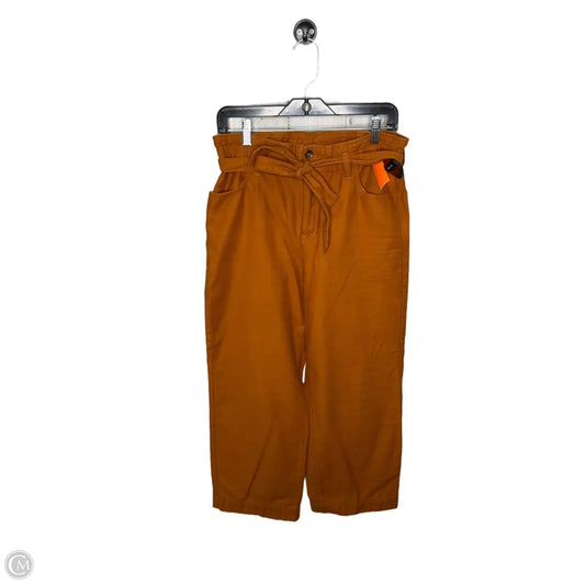 Pants Cropped By J. Crew In Orange, Size: S