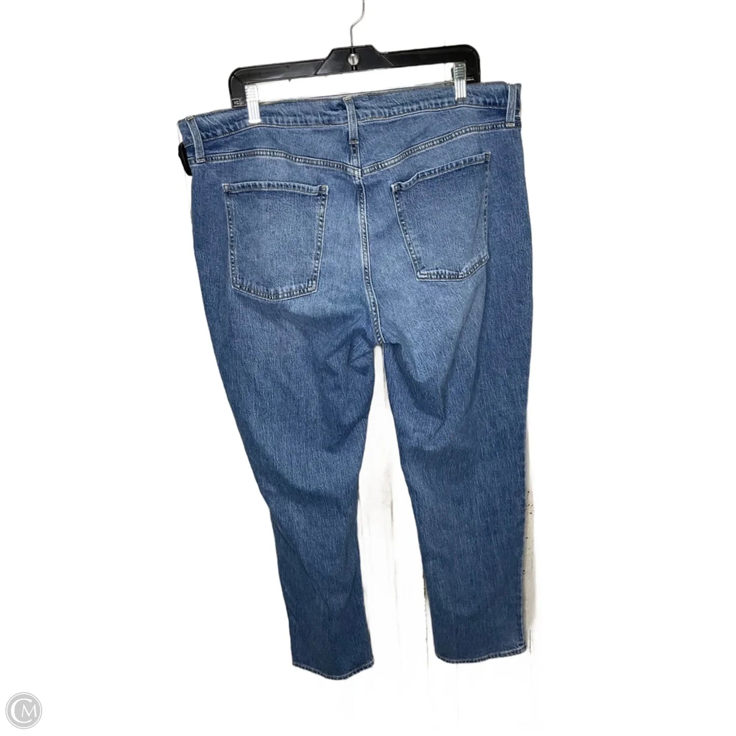 Jeans Boyfriend By Old Navy In Blue Denim, Size: 18