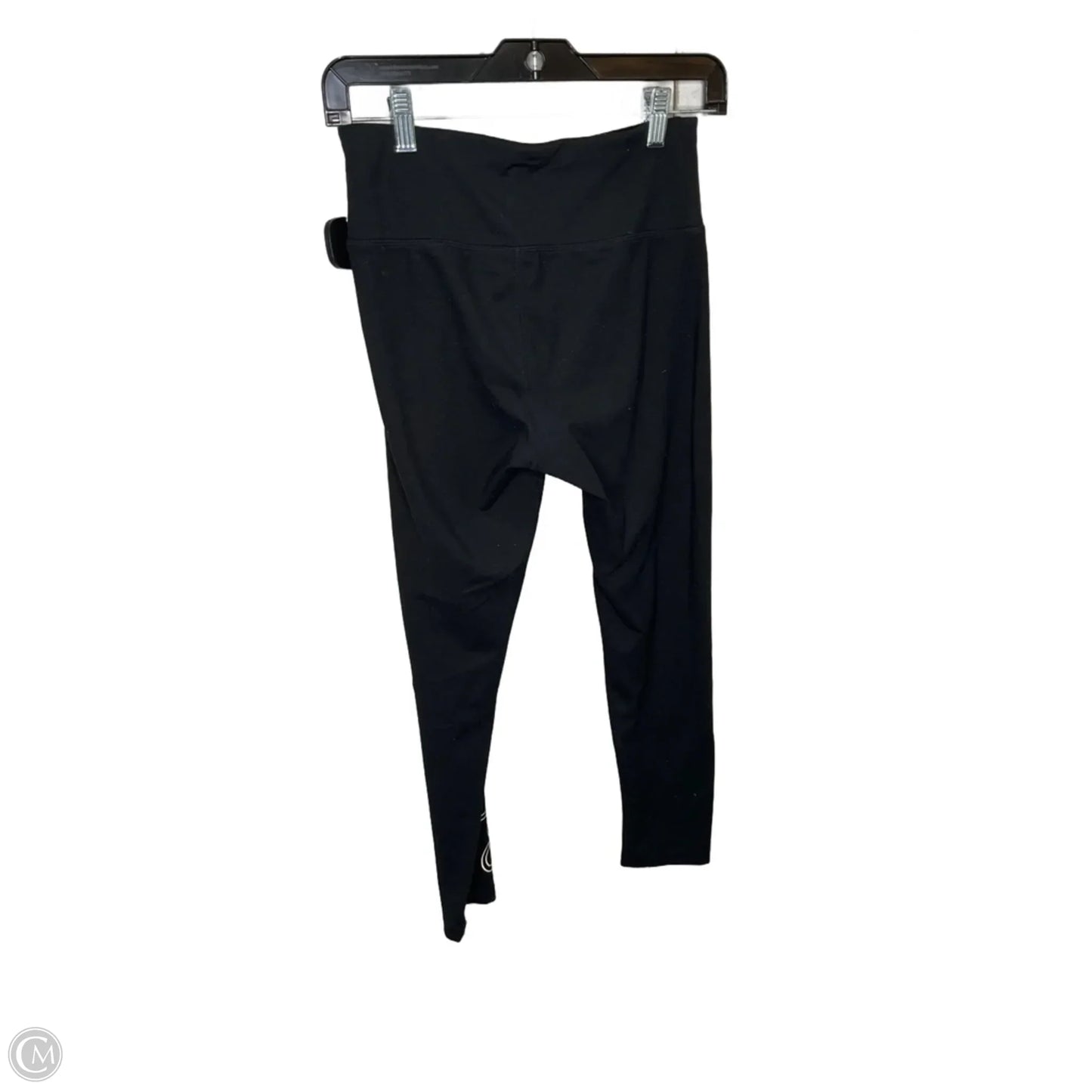 Athletic Leggings By Calvin Klein In Black, Size: M
