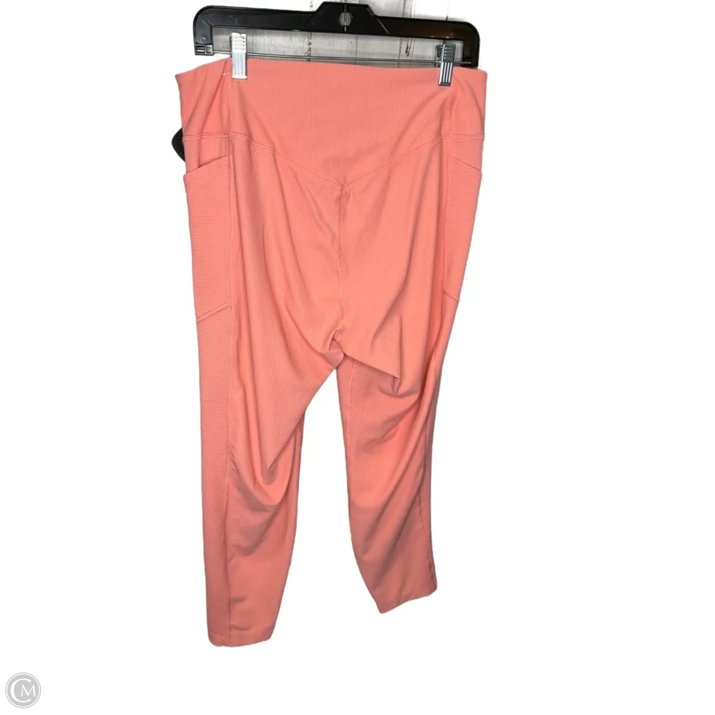 Athletic Leggings By Old Navy In Pink, Size: Xl
