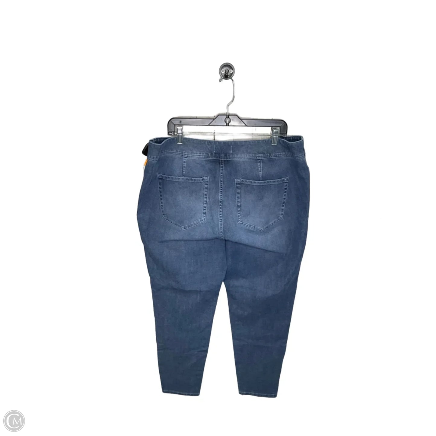 Jeans Skinny By Lane Bryant In Blue Denim, Size: 20