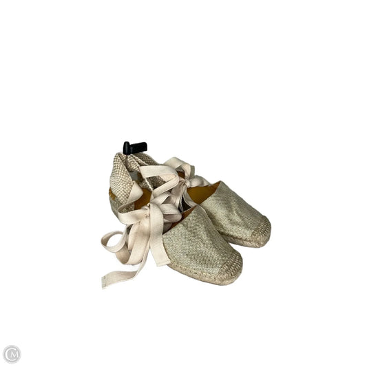 Shoes Heels Wedge By Franco Sarto In Gold, Size: 8