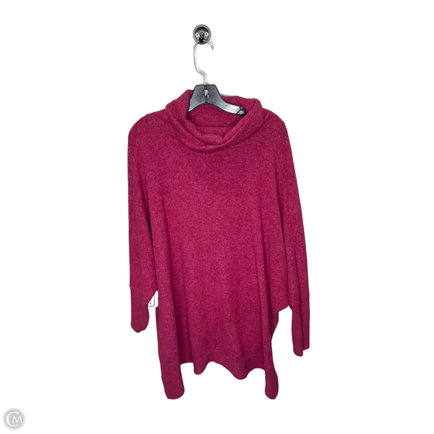 Sweater By Zenana In Pink, Size: Xl