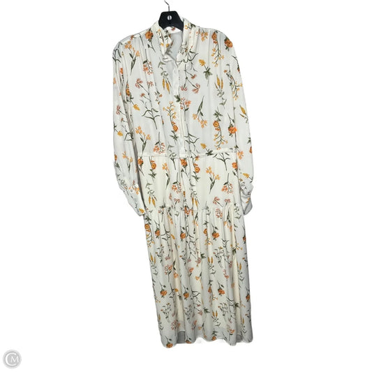 Dress Casual Maxi By Fore In Floral Print, Size: M