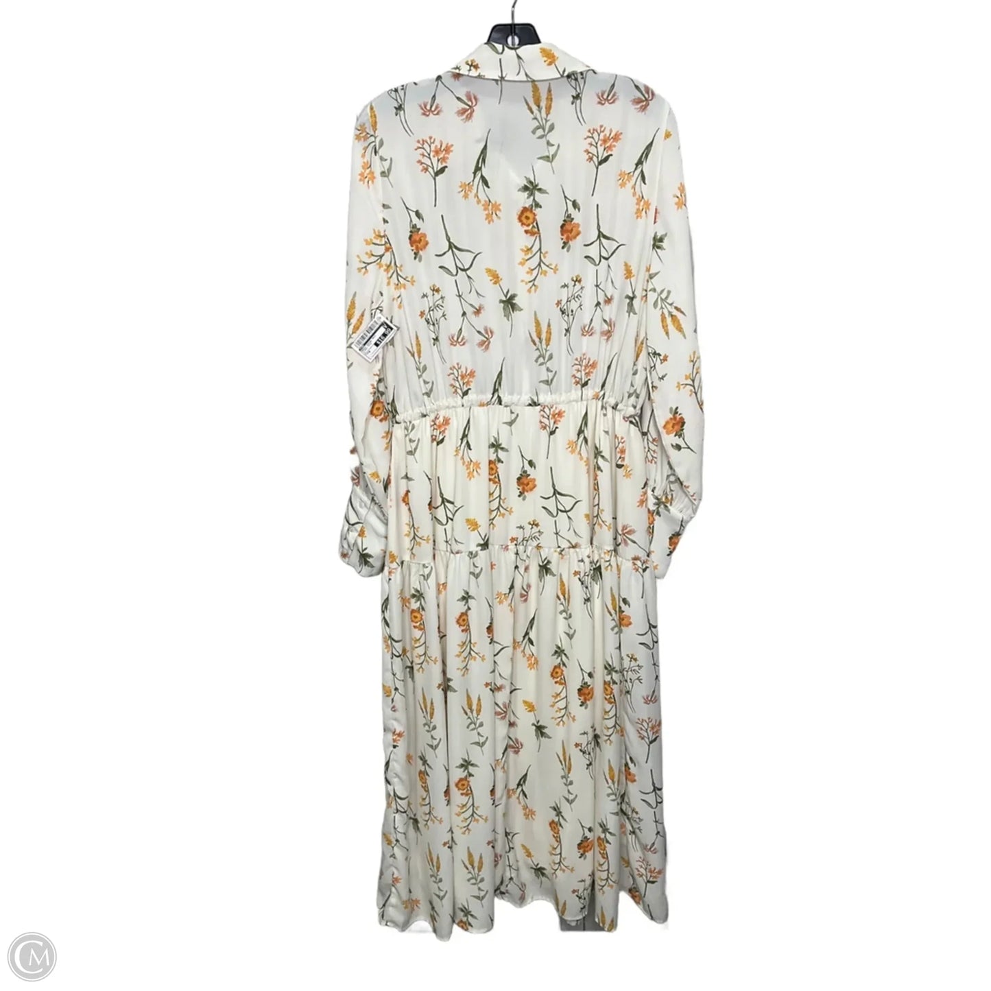 Dress Casual Maxi By Fore In Floral Print, Size: M