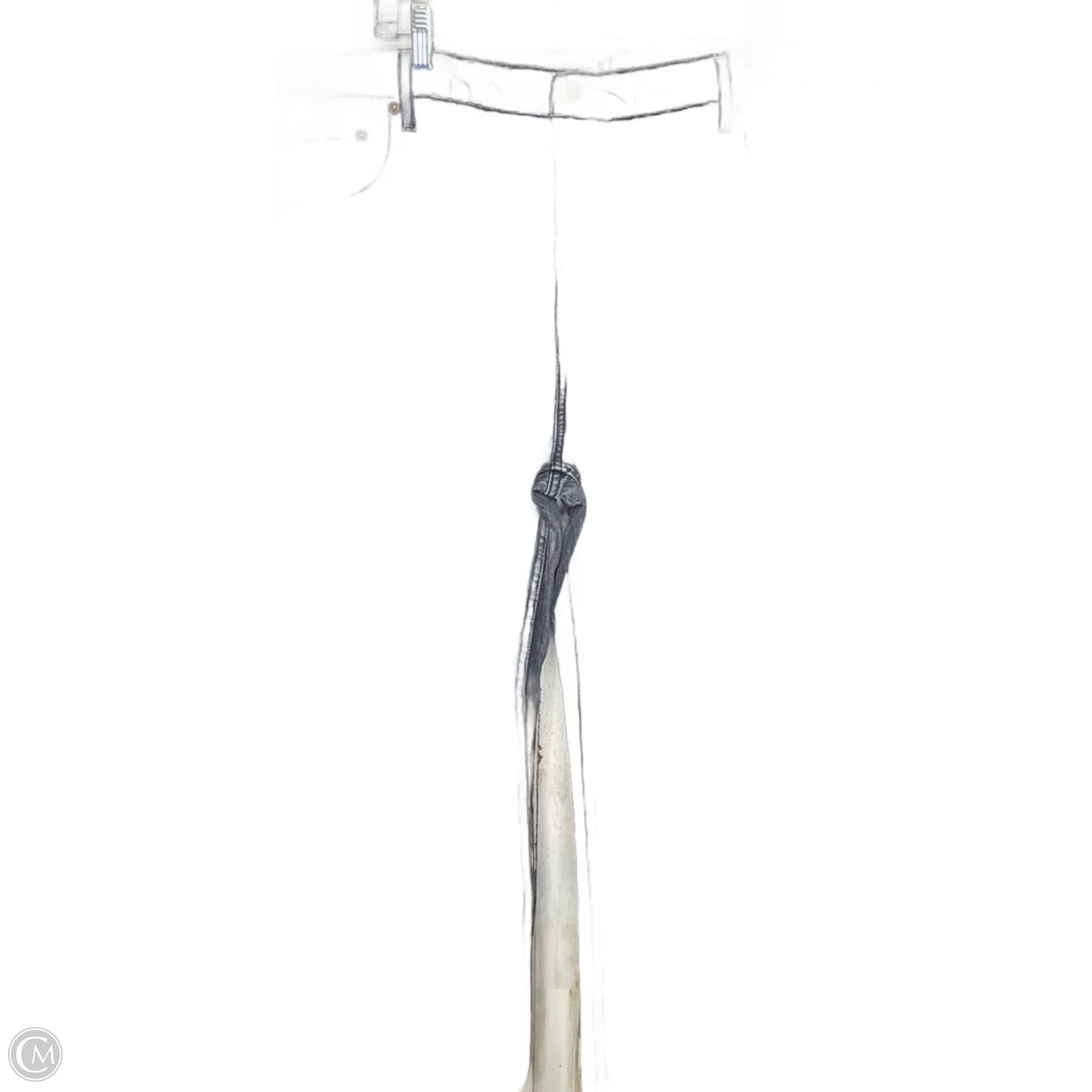 Jeans Straight By Abercrombie And Fitch In Black, Size: 18