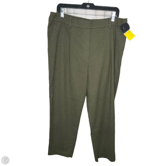 Pants Dress By Loft In Green, Size: Xl