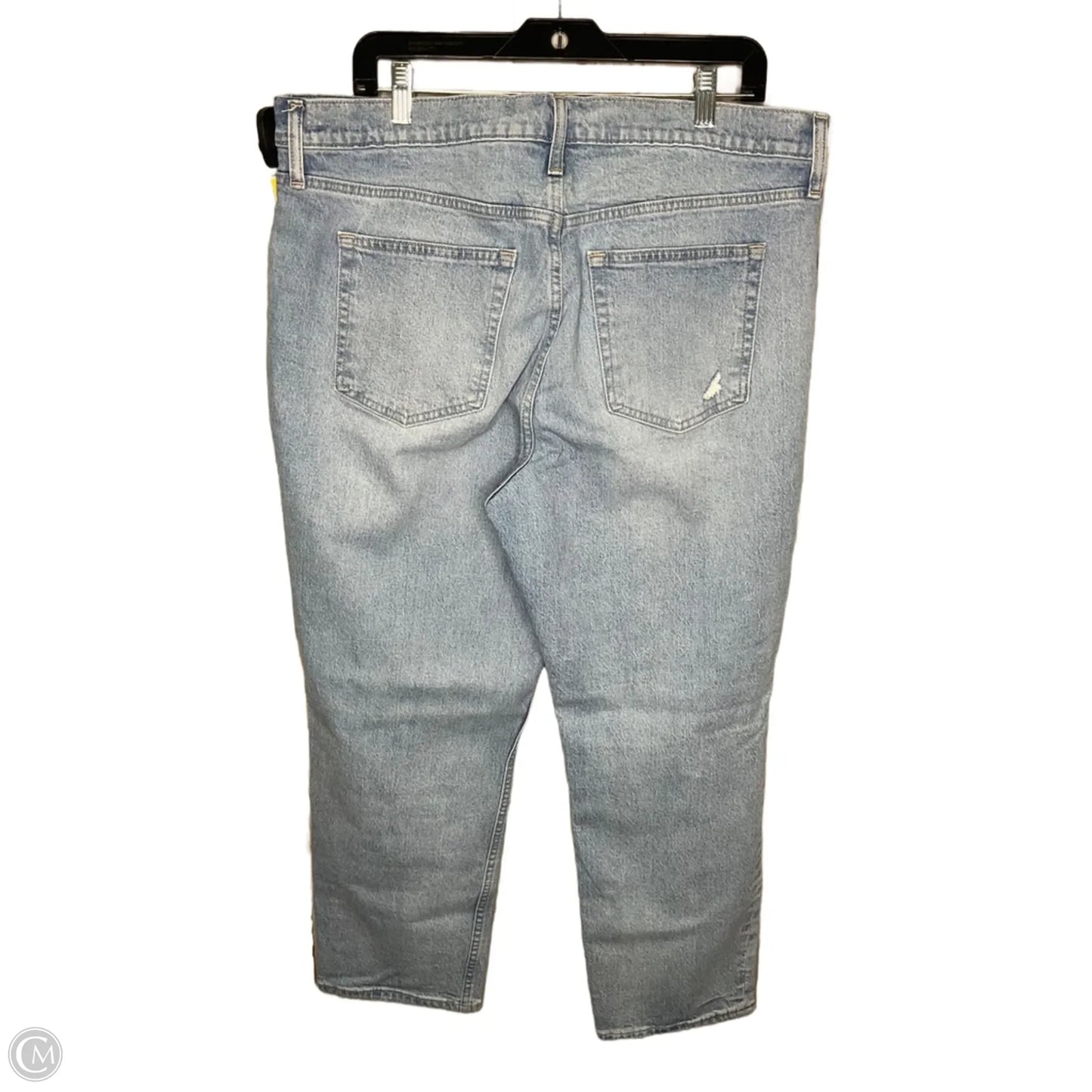 Jeans Straight By Gap In Blue, Size: 18