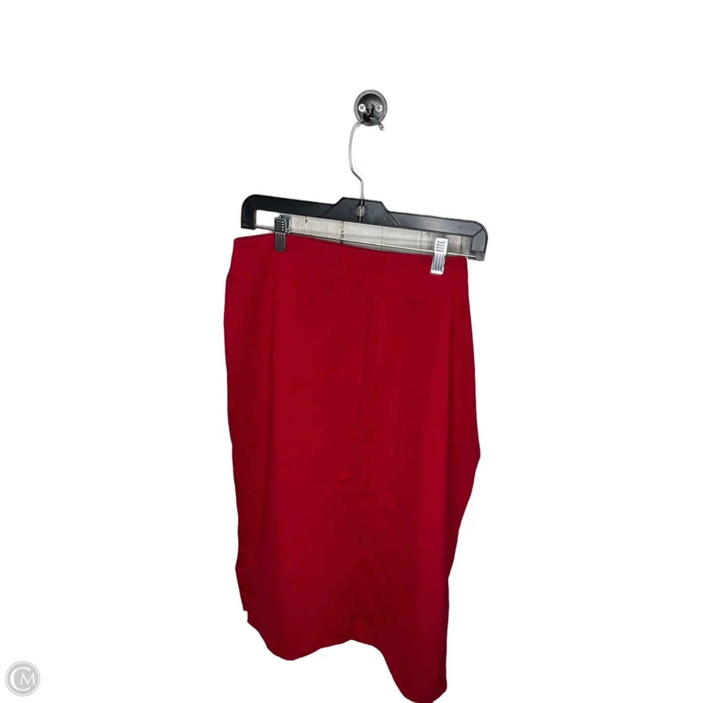 Skirt Midi By Rafaella In Red, Size: 14