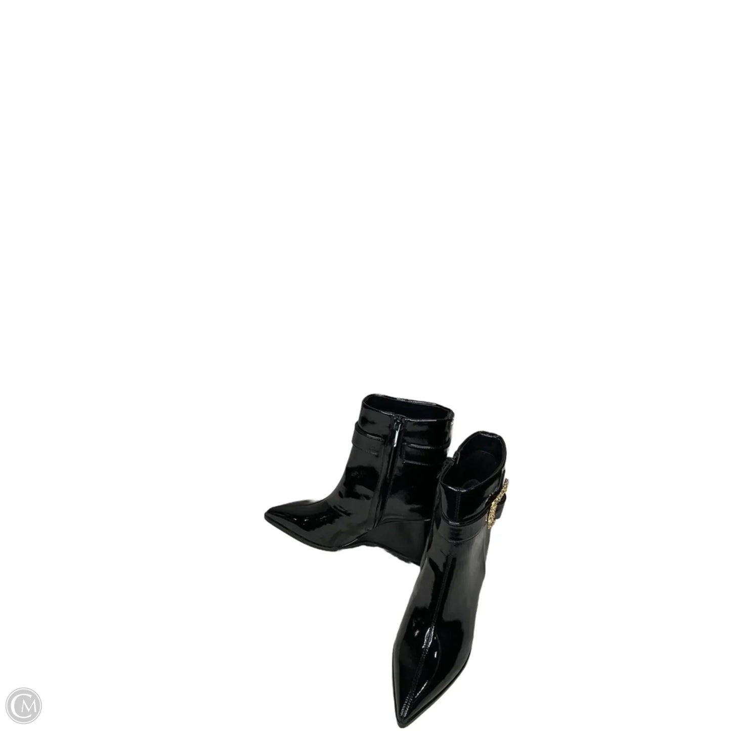 Boots Ankle Heels By Sam Edelman In Black, Size: 5