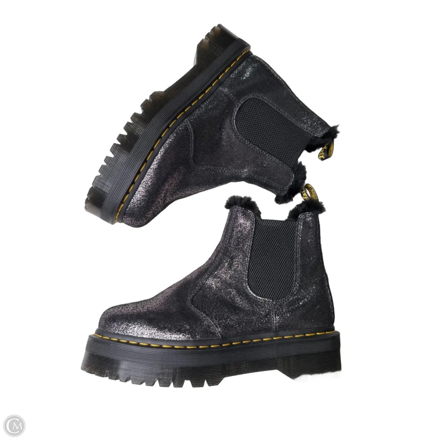 Boots Ankle Heels By Dr Martens In Black, Size: 10