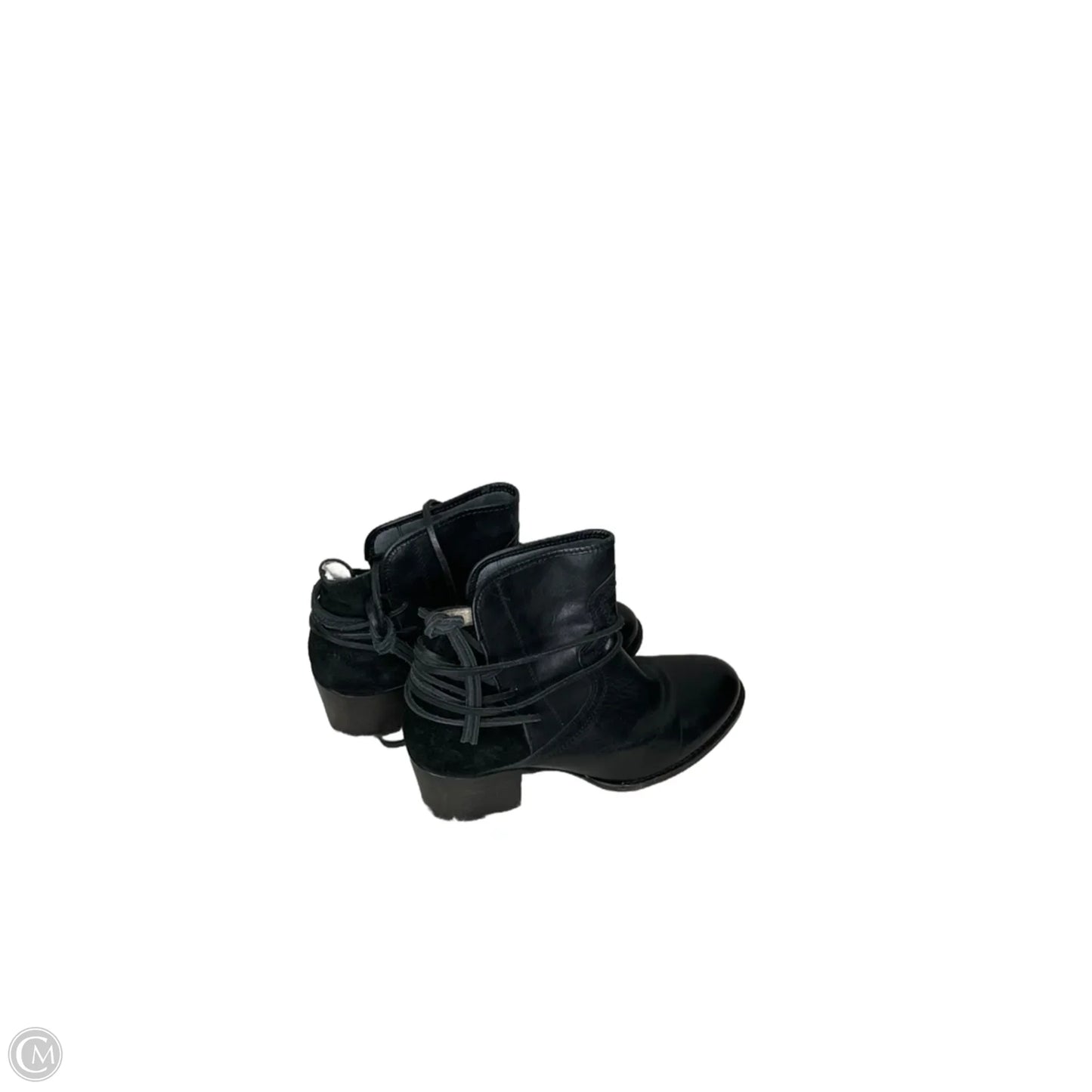 Boots Ankle Heels By Freebird In Black, Size: 11