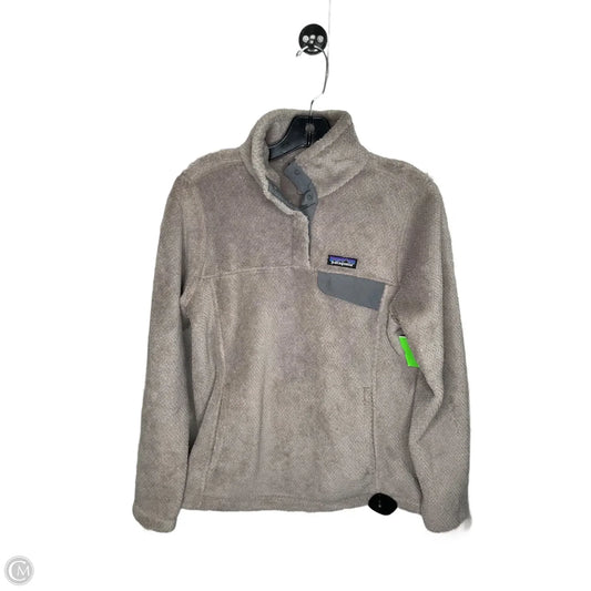 Jacket Fleece By Patagonia In Brown, Size: S