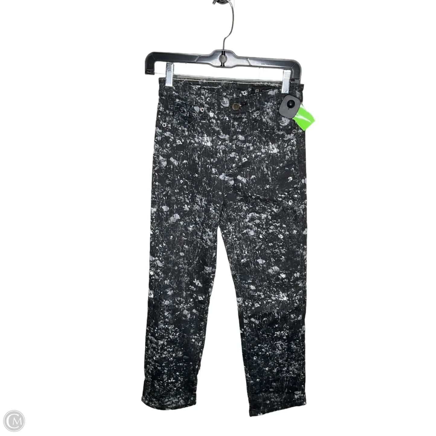 Jeans Skinny By Ag Jeans In Floral Print, Size: 0
