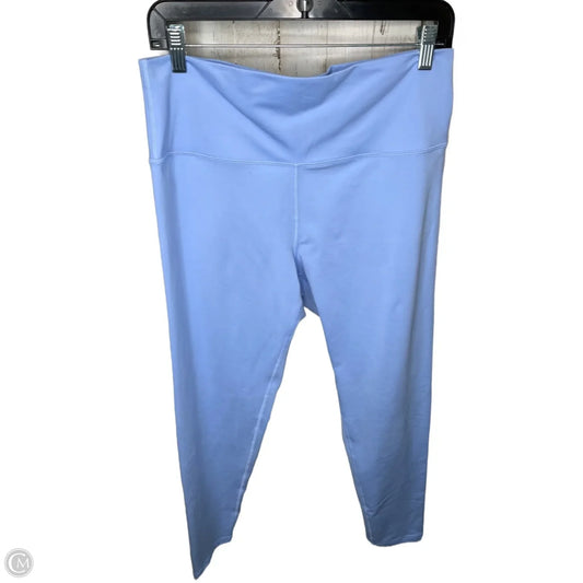 Athletic Leggings By Aerie In Blue, Size: Xl