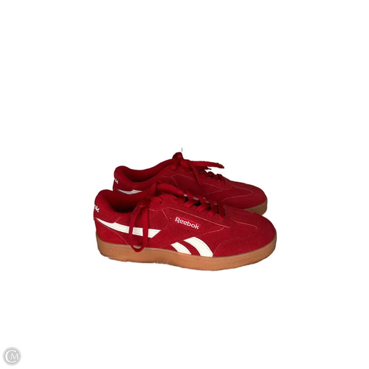 Shoes Sneakers By Reebok In Red, Size: 8