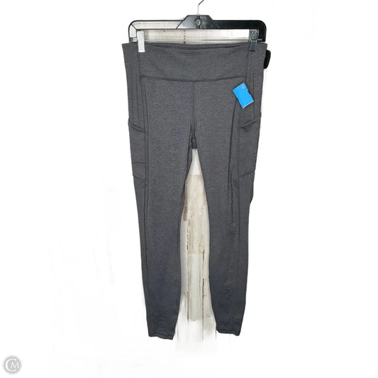 Athletic Leggings By Lululemon In Grey, Size: 10