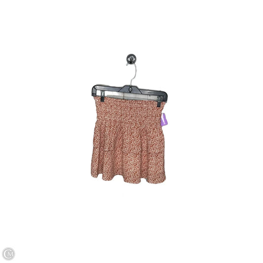 Skirt Mini & Short By Altard State In Floral Print, Size: S