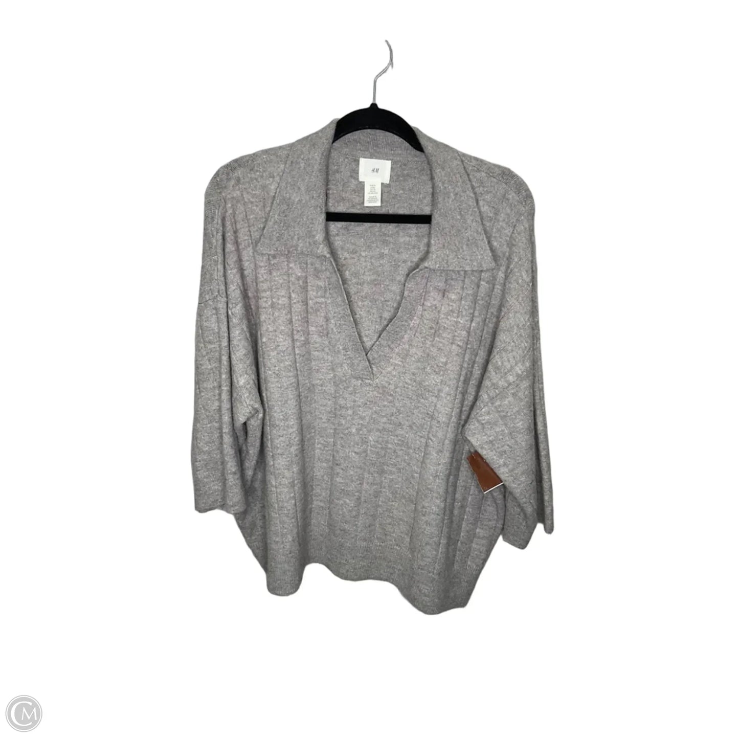 Sweater By H&m In Grey, Size: Xl