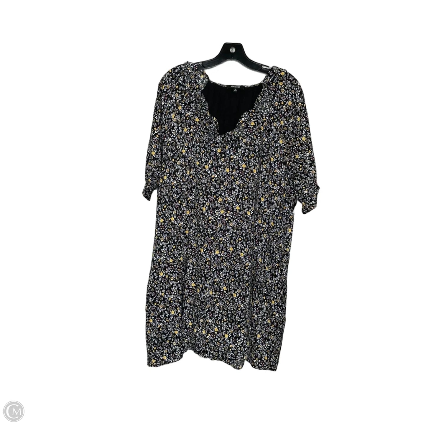 Dress Casual Midi By Madewell In Floral Print, Size: Xl