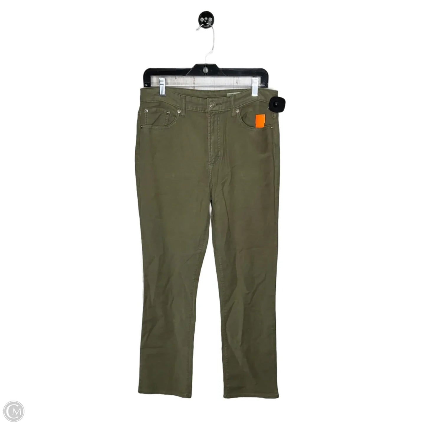 Jeans Straight By 32 Degrees In Green, Size: 10