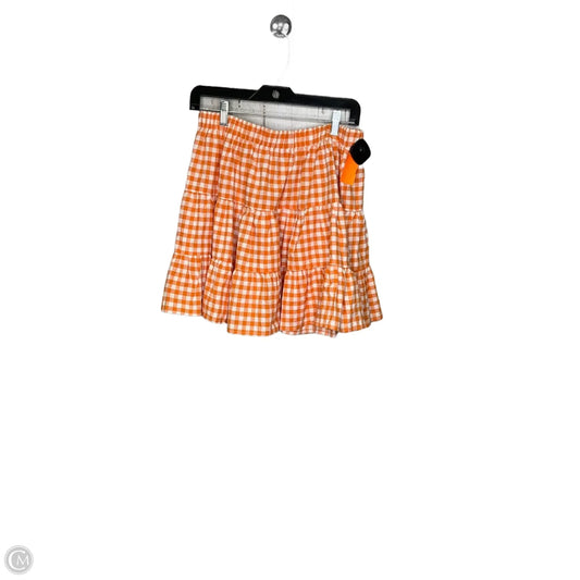 Skirt Midi By Princess Polly In Orange, Size: 10