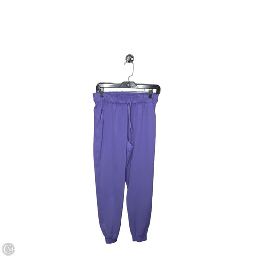 Athletic Pants By Lululemon In Purple, Size: 6