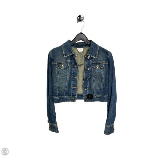 Jacket Denim By Loft In Blue, Size: 2