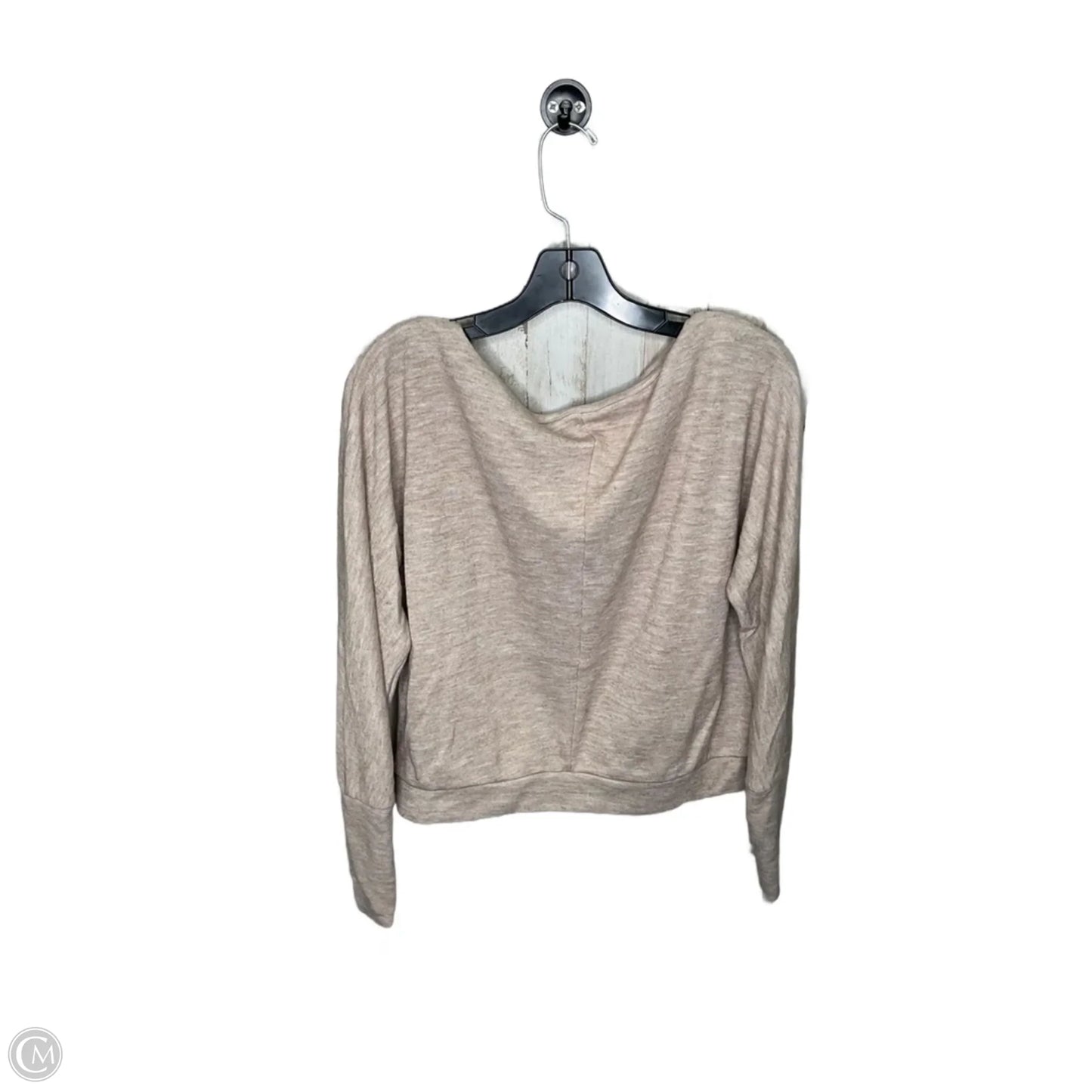 Top Long Sleeve By Banana Republic In Tan, Size: Xs