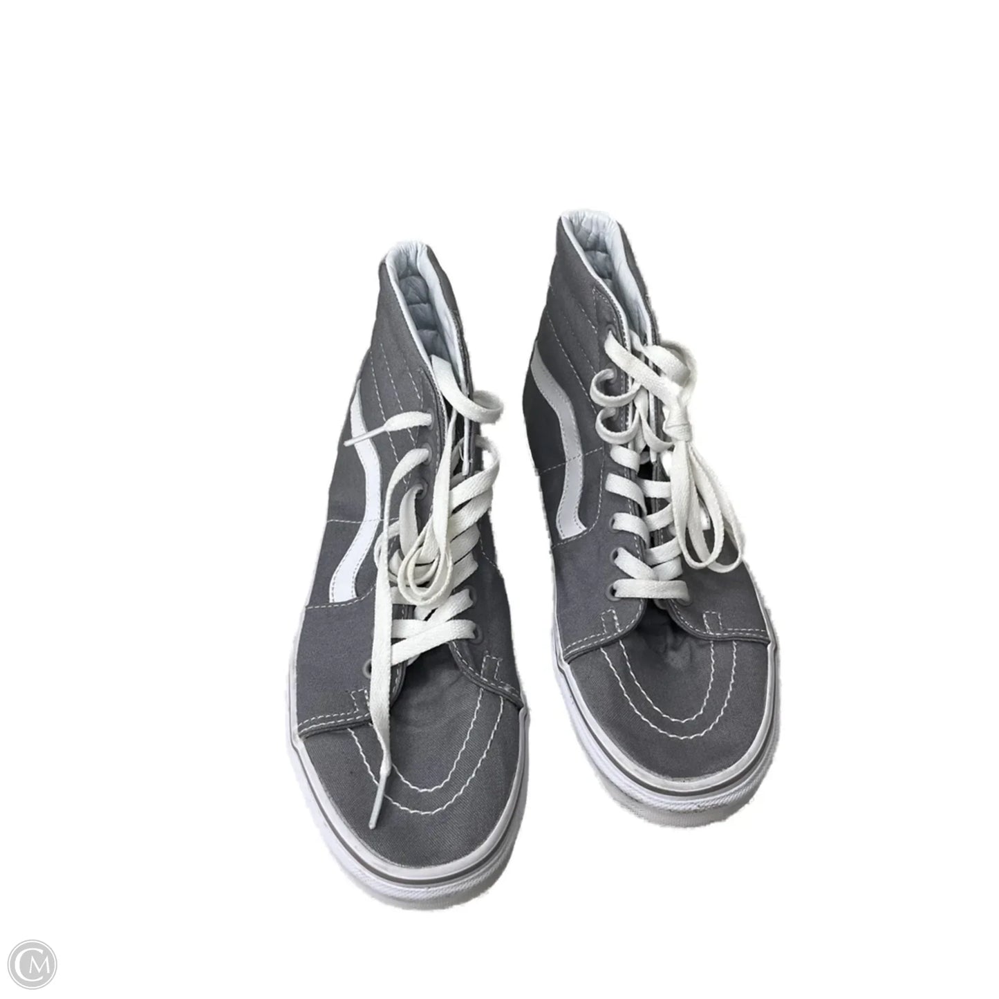 Shoes Sneakers By Vans In Grey, Size: 9.5