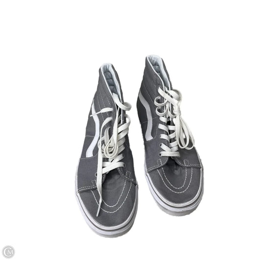 Shoes Sneakers By Vans In Grey, Size: 9.5