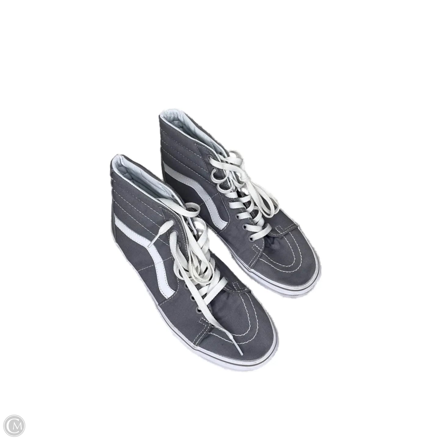 Shoes Sneakers By Vans In Grey, Size: 9.5