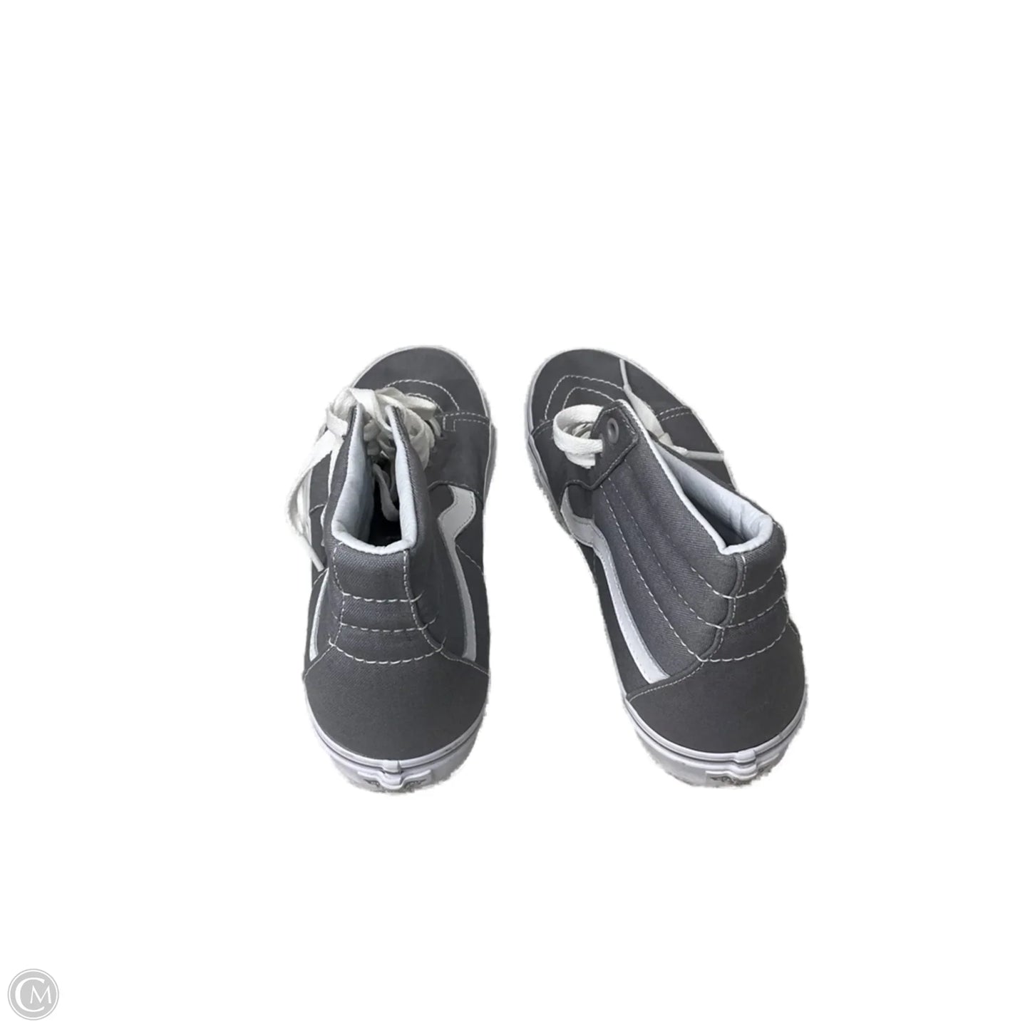 Shoes Sneakers By Vans In Grey, Size: 9.5