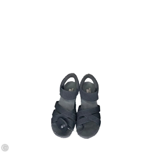 Sandals Sport By Skechers In Black, Size: 8.5