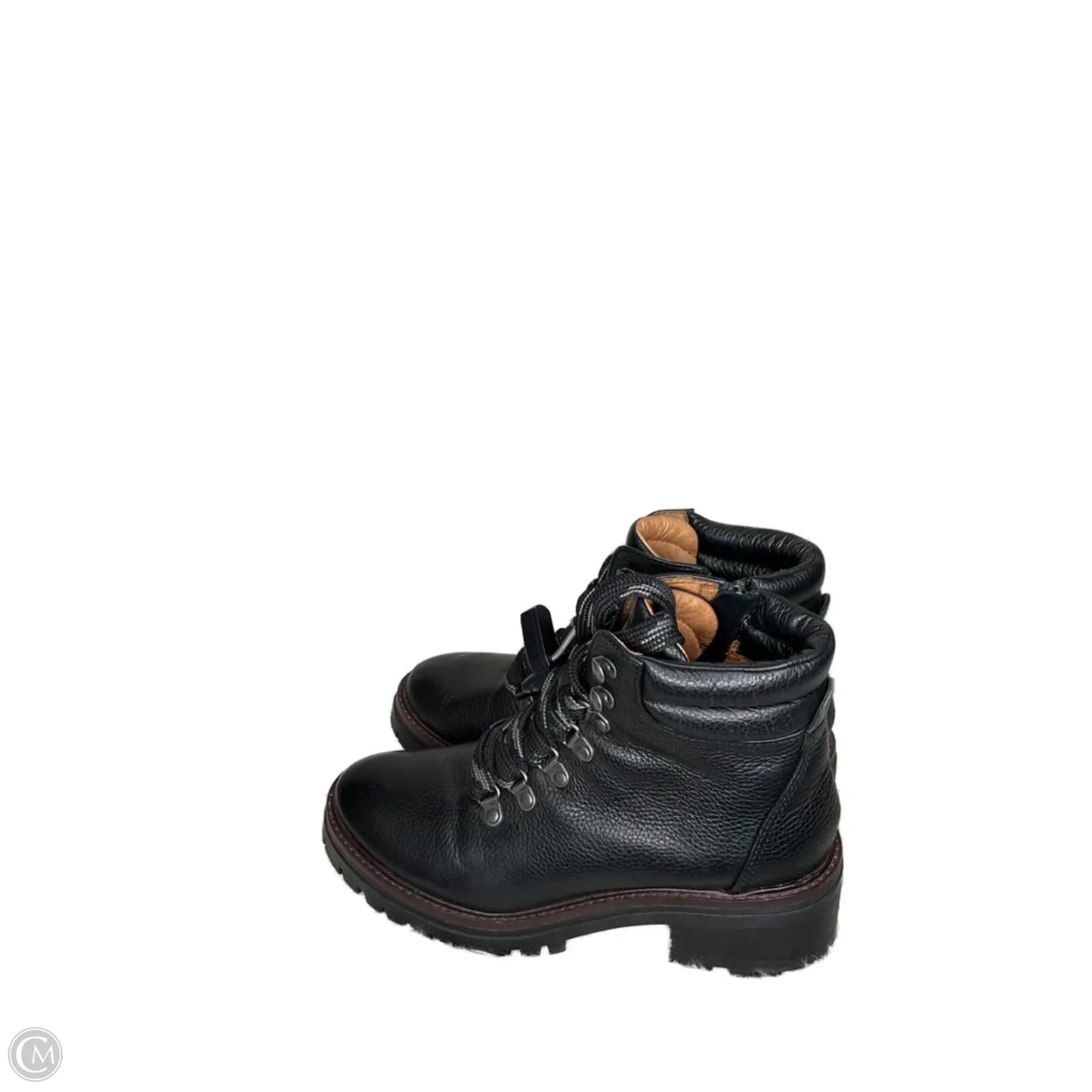 Boots Combat By Gentle Souls In Black, Size: 7