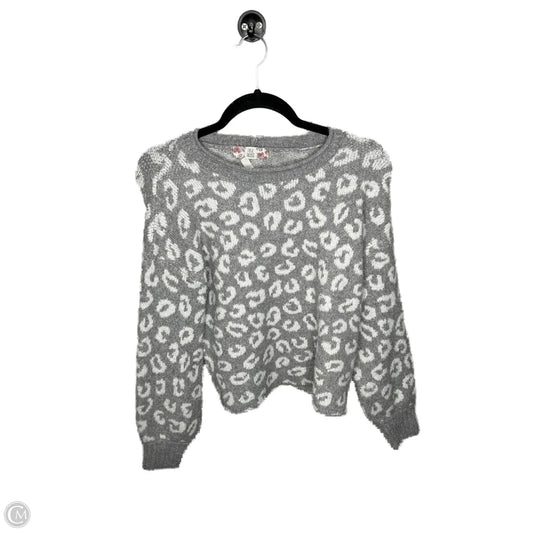 Sweater By Pink Rose In Grey, Size: M