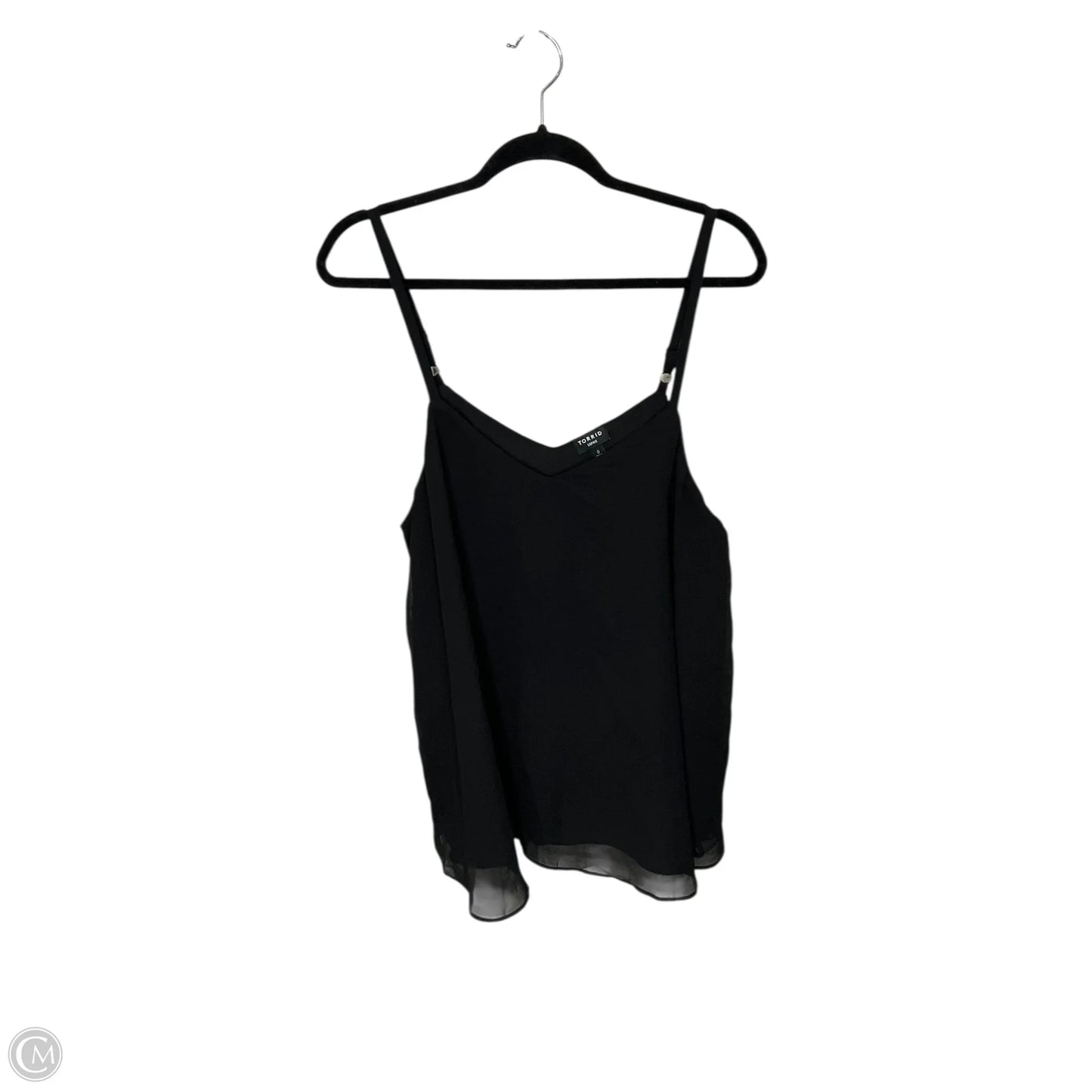 Top Sleeveless By Torrid In Black, Size: L