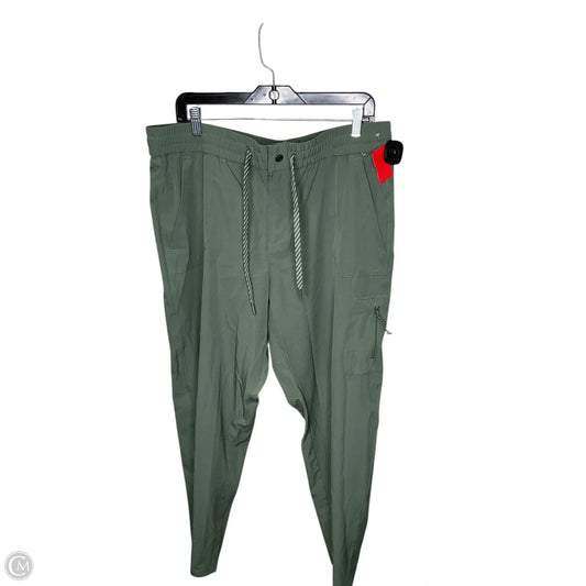 Athletic Pants By Avalanche In Green, Size: Xl