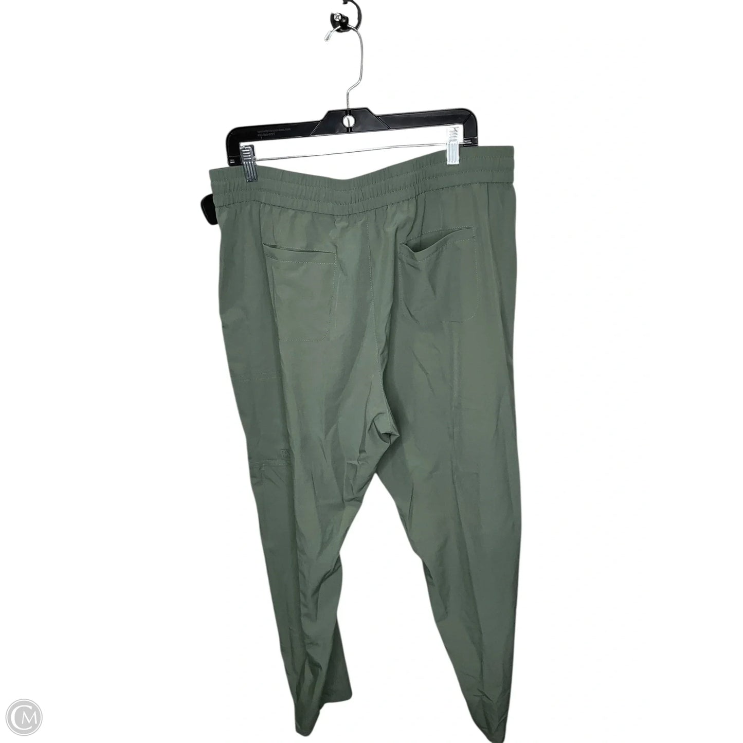 Athletic Pants By Avalanche In Green, Size: Xl