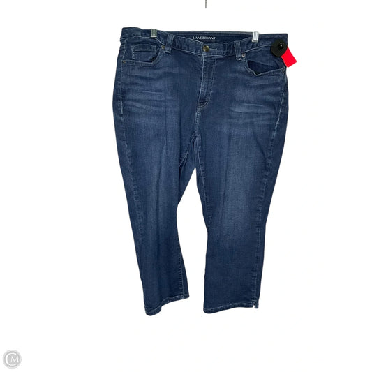 Jeans Straight By Lane Bryant In Blue, Size: 20