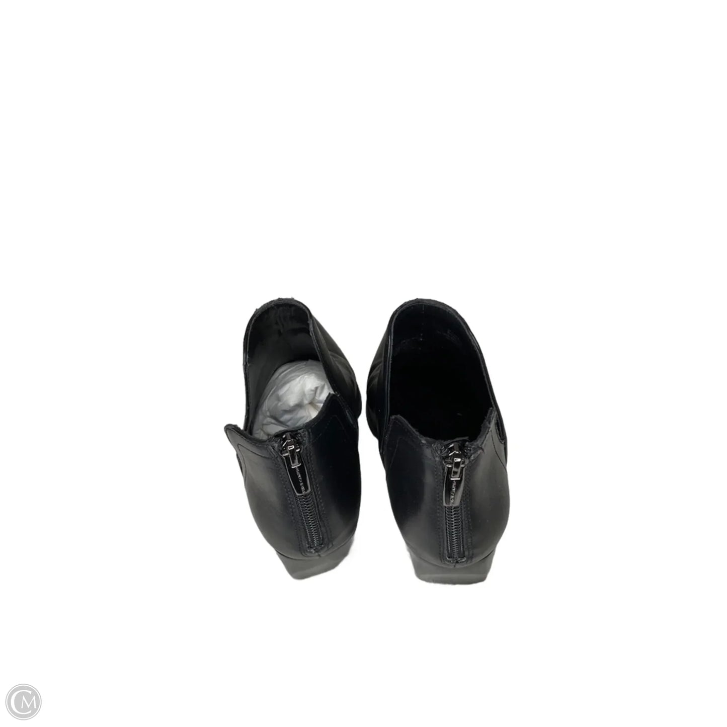 Boots Ankle Heels By Vince Camuto In Black, Size: 6.5