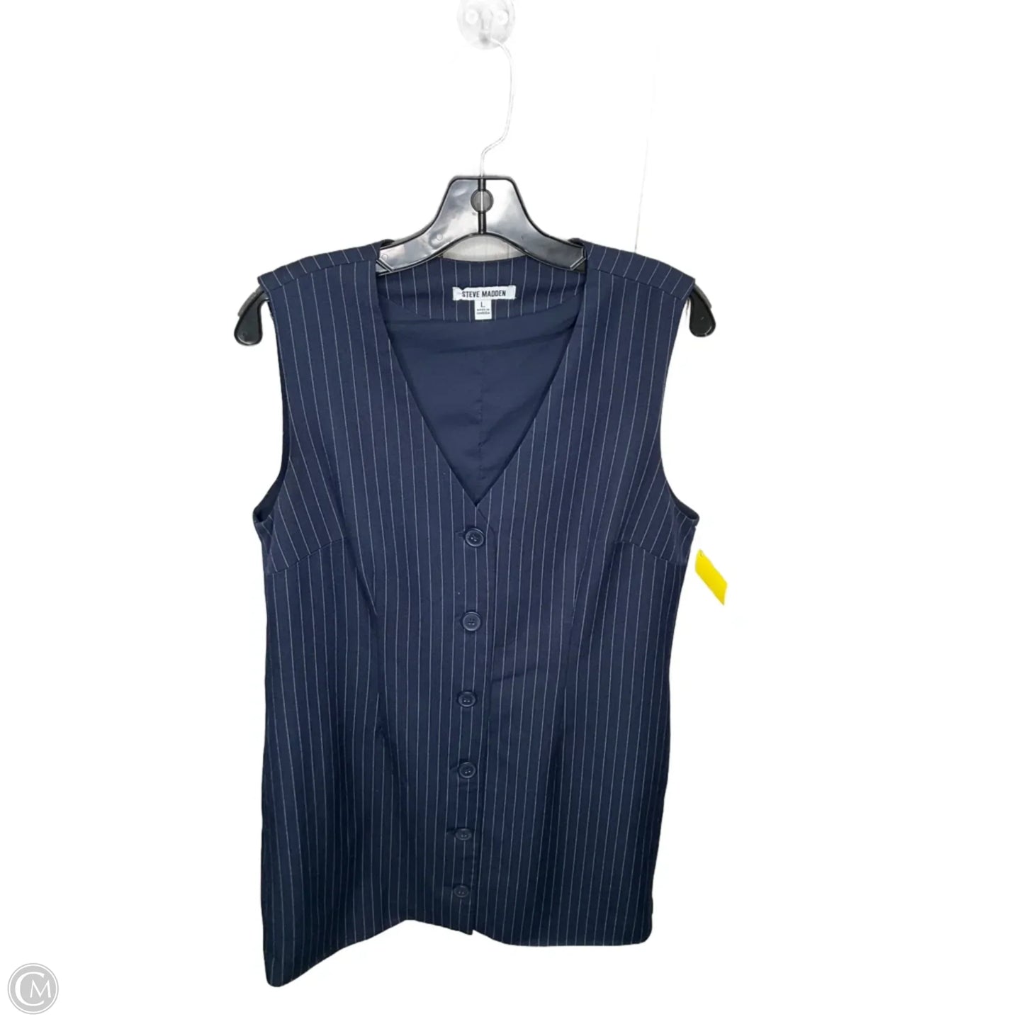 Vest Other By Steve Madden In Navy, Size: L