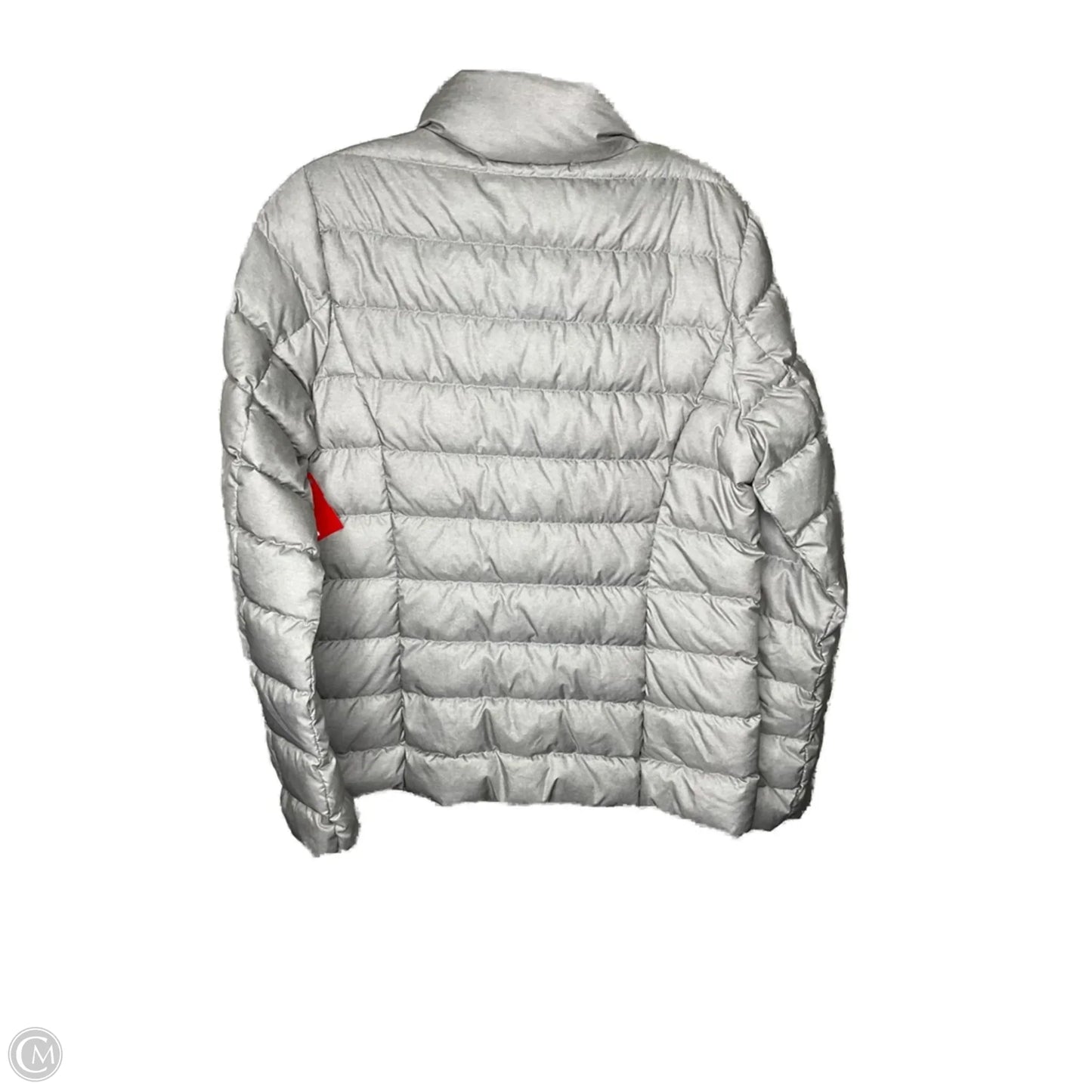 Jacket Puffer & Quilted By Eddie Bauer In Grey, Size: M