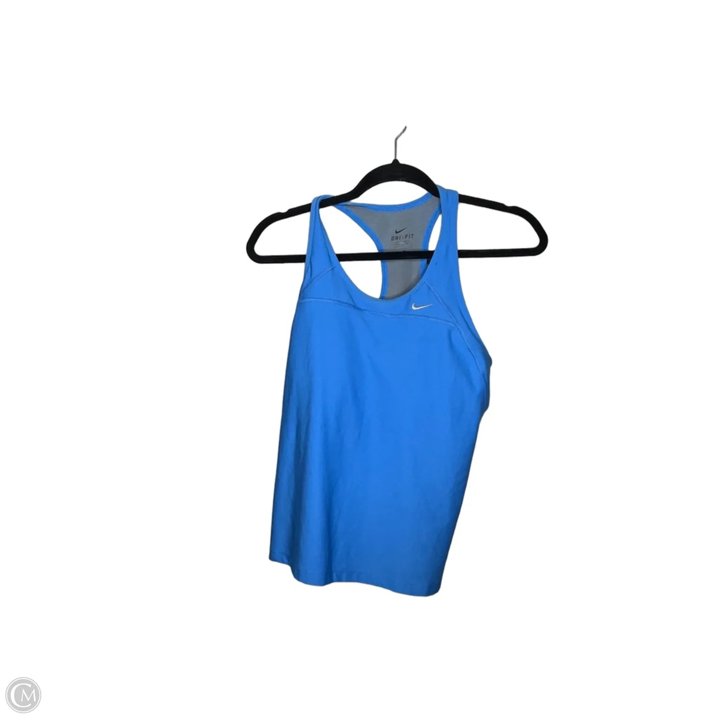 Athletic Tank Top By Nike In Blue, Size: L