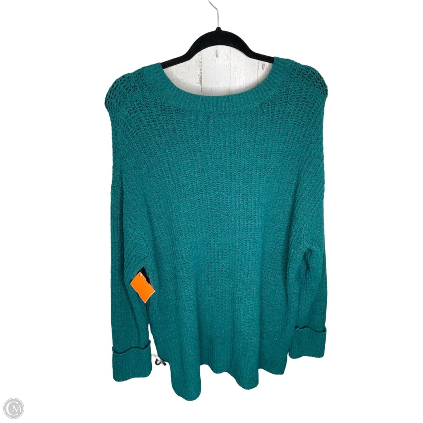 Sweater By Nine West In Green, Size: 1x