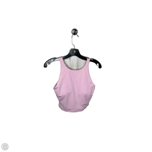 Athletic Bra By Lululemon In Pink, Size: 6